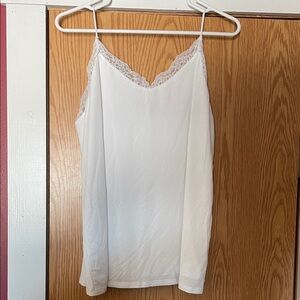 Maurices White Lace Detail Top